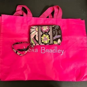EUC Vera Bradley wallet and tote.